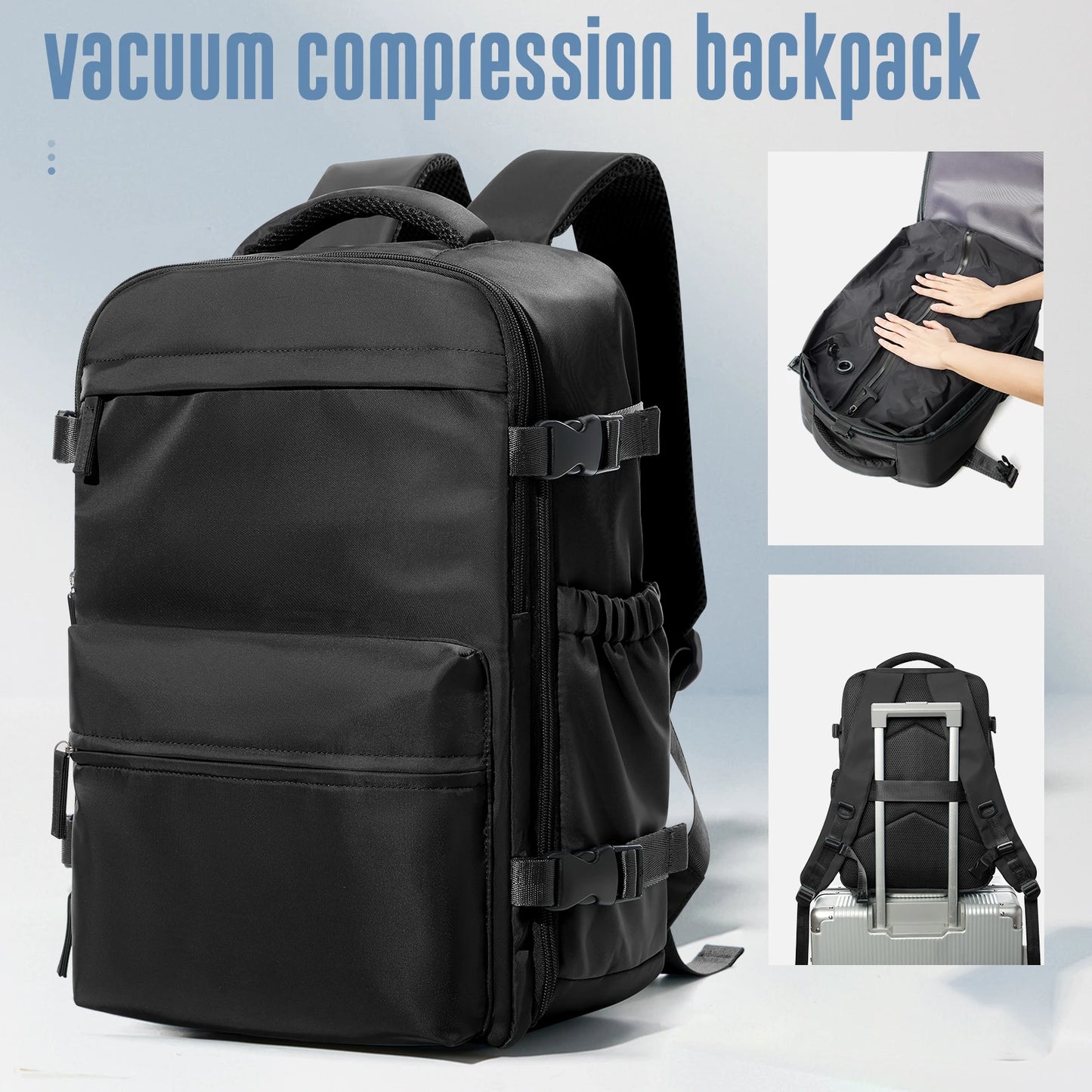 Vacuum Backpack Travel Bag