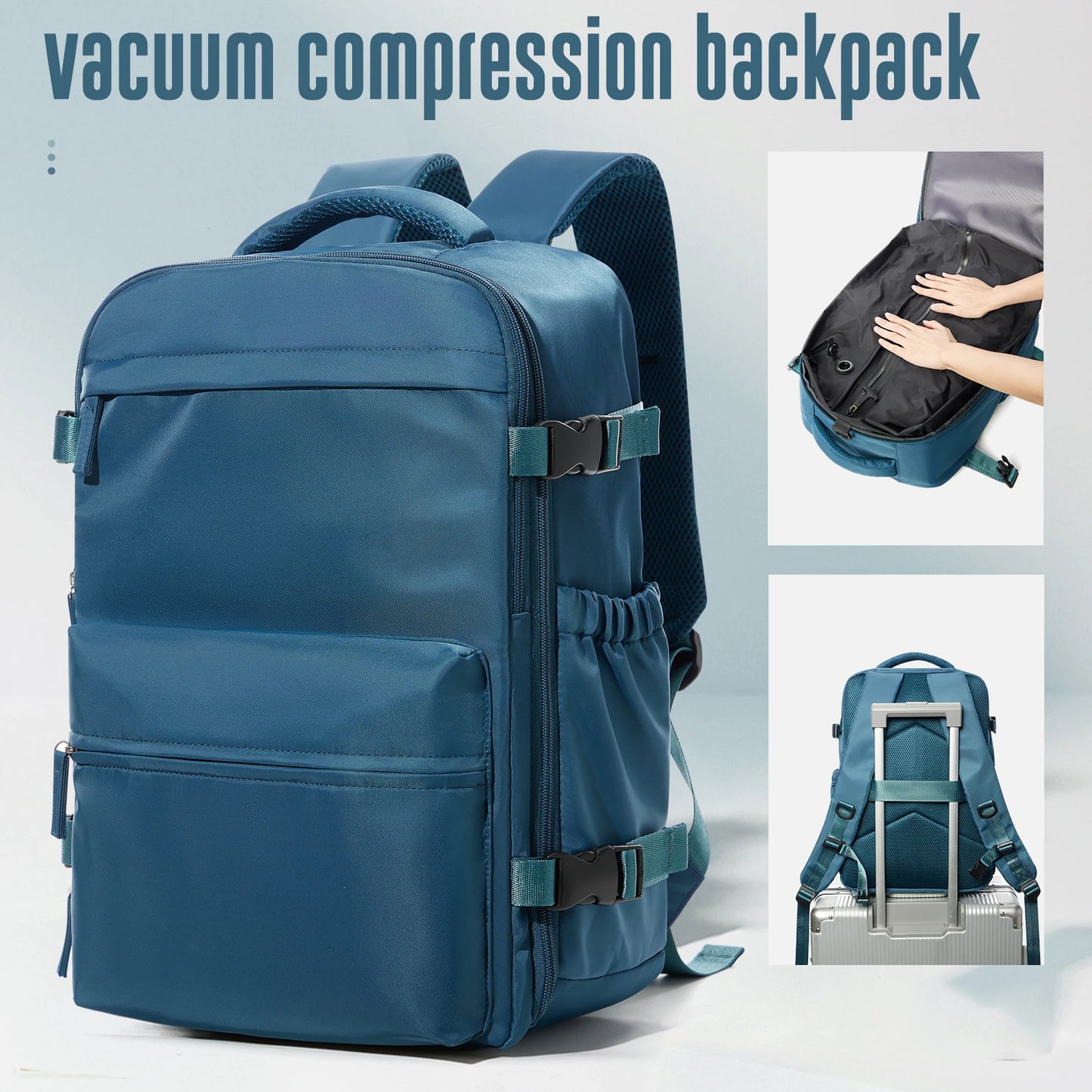 Vacuum Backpack Travel Bag